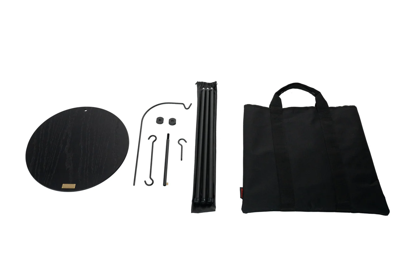 戶外圓桌_燈掛架組