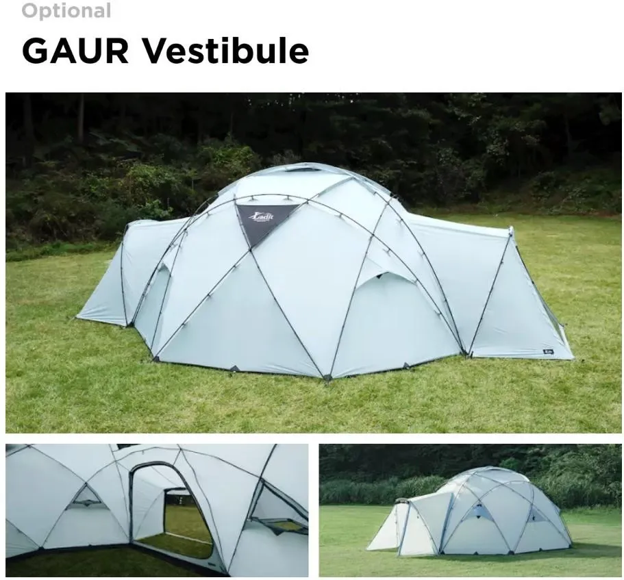 LADIT｜GAUR｜DOME 4P｜球型帳