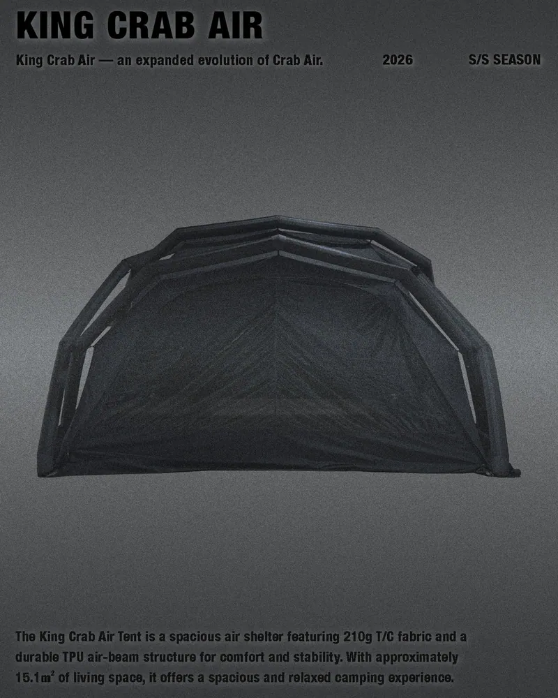 CAMVIL｜KING CRAB AIR｜帝王蟹充氣帳