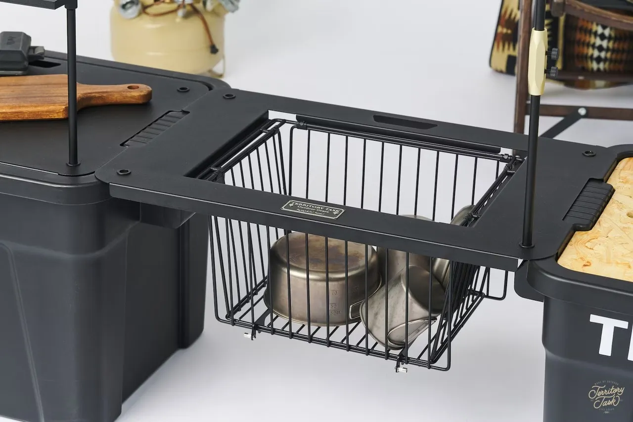 地域仕事/Territory Task 單位板、折疊專利瀝水籃組合