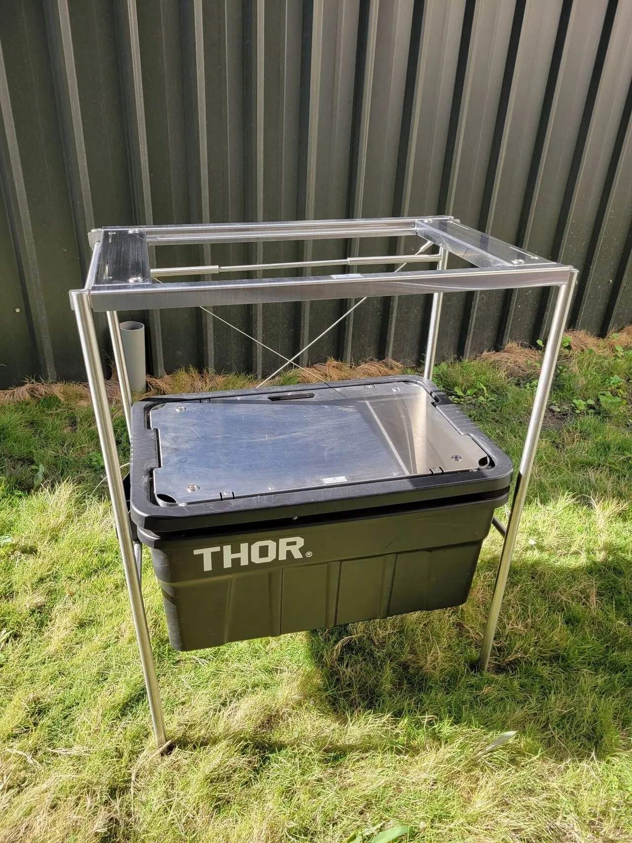 地域仕事/Territory Task 可調式桌框(適用擴展置物架、IKEA毛巾架)