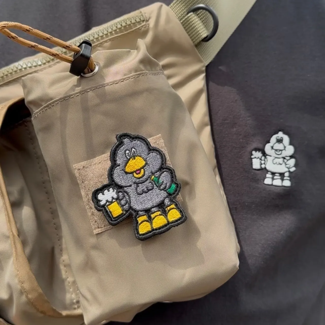 DUCKROW DEPART ｜DUCKROW 造型布章