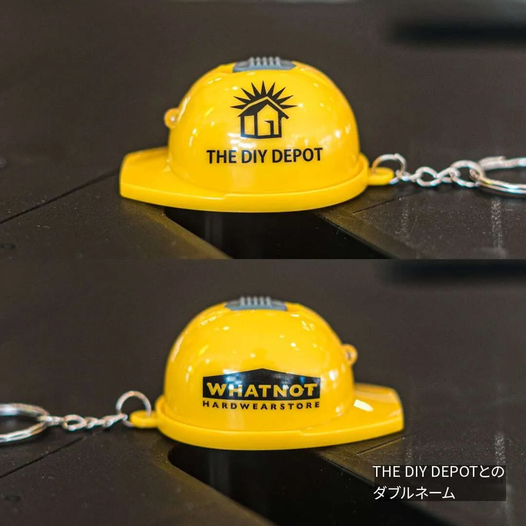 WHATNOT｜HELMET KEYCHAIN 迷你工程帽開瓶器鑰匙圈