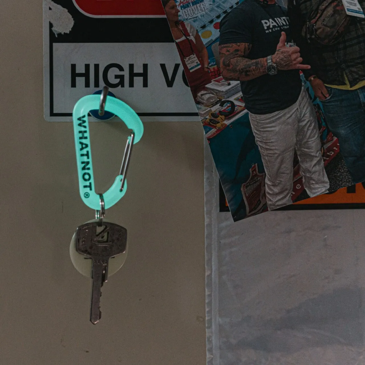 WHATNOT｜GLOW CARABINER 夜光C型扣 (單入)
