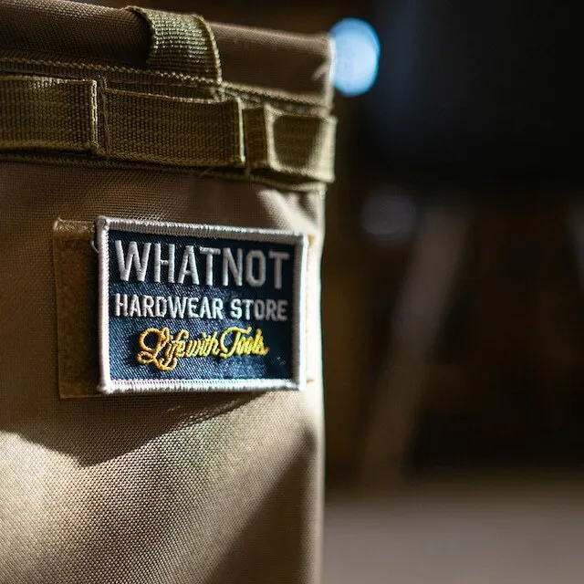 WHATNOT｜CLOTH EMBLEM LOGO 刺繡布章