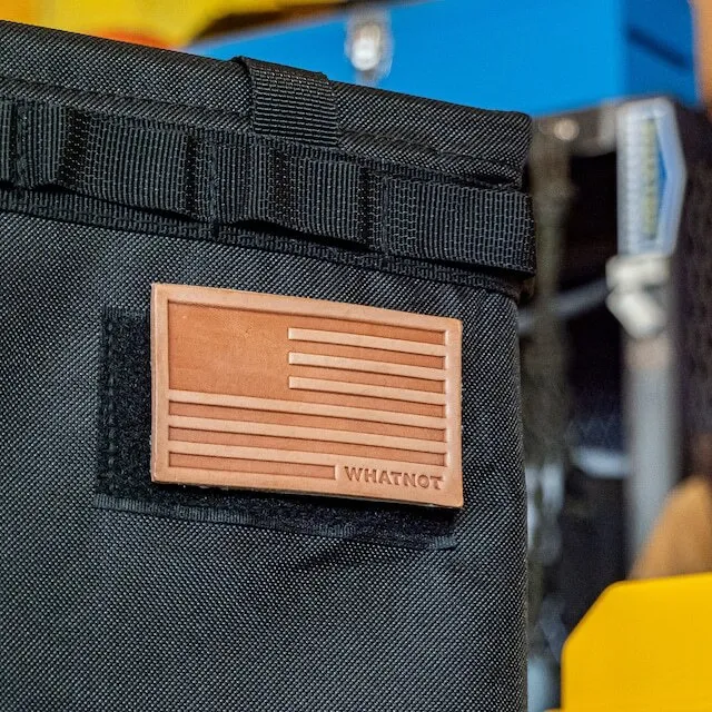 WHATNOT｜LEATHER PATCH LOGO 皮革布章