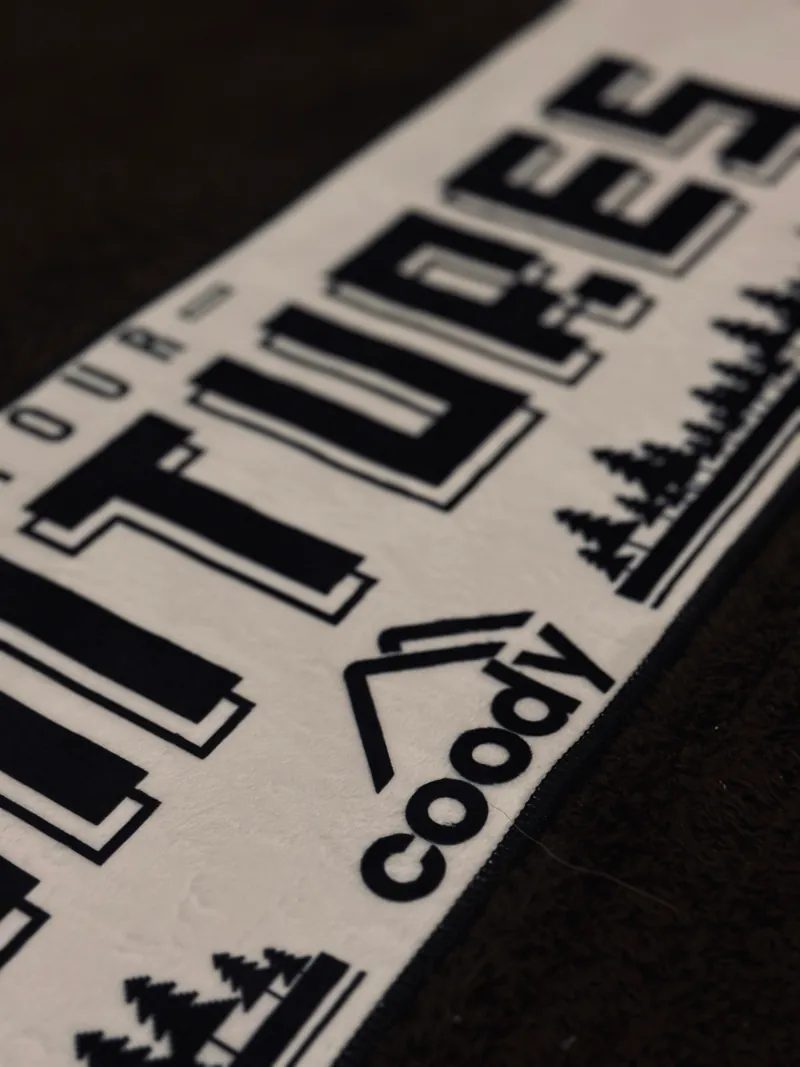 Coody 超級絨棉雙設計運動毛巾