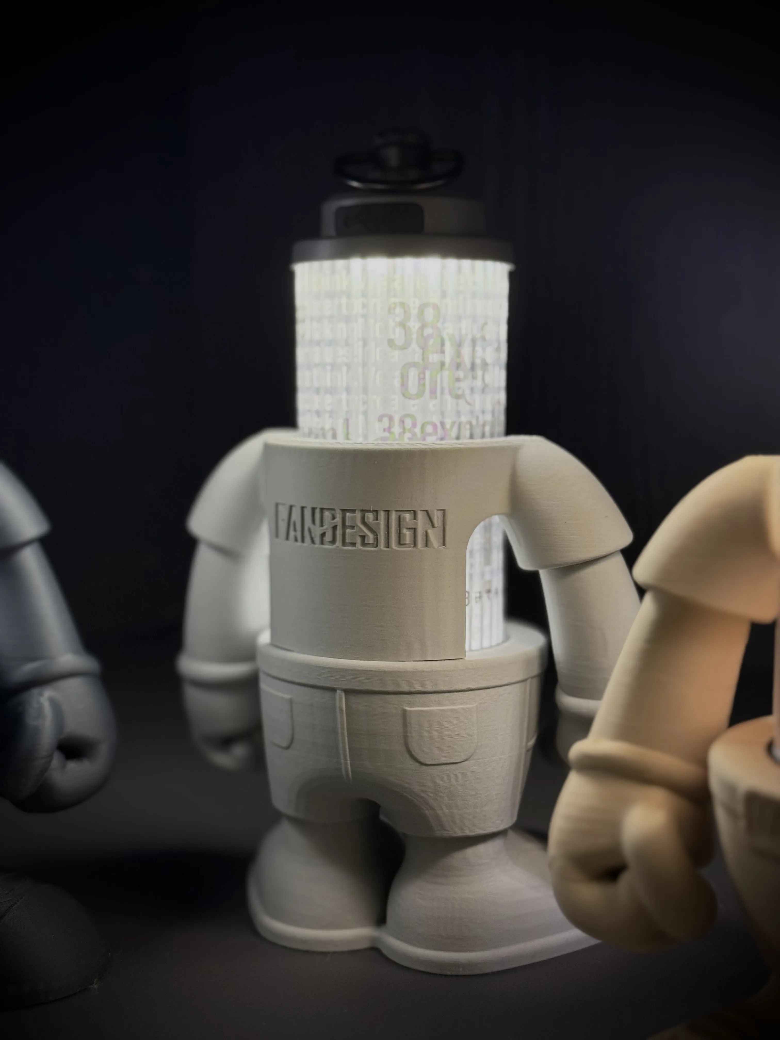 FANDESIGN 38燈小人燈座