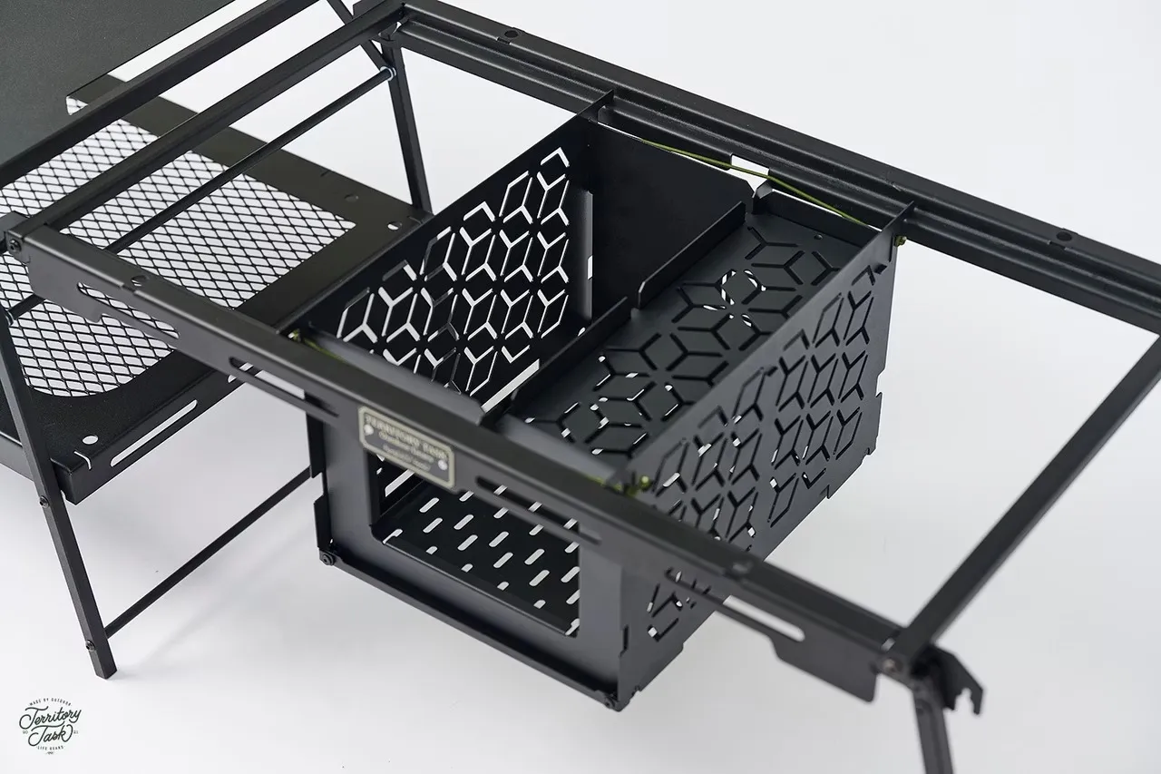 地域仕事/Territory Task 1單位折疊置物盒/渡鴉圖騰BOX；筷架