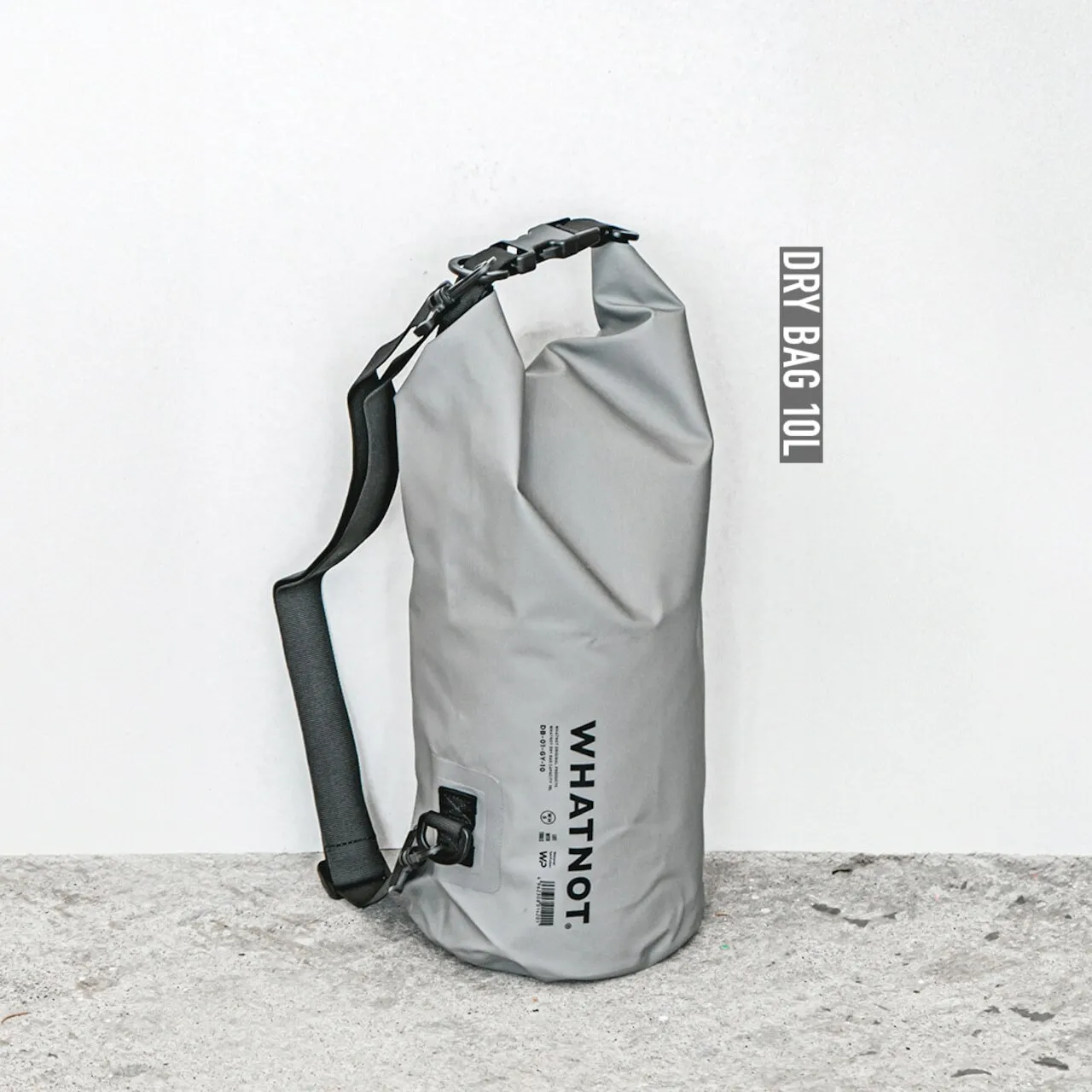 WHATNOT｜DRY BAG 10L 防水背包_灰色 10L