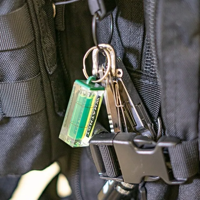WHATNOT｜LEVEL KEYCHAIN 水平儀鑰匙圈