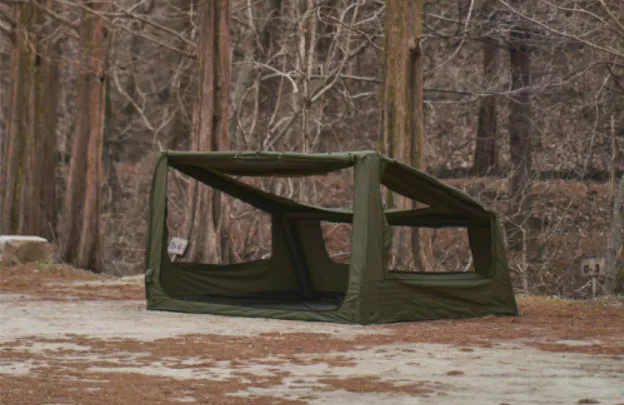 CAMVIL｜Box 4P+ Air +Shelter Set｜充氣帳篷｜延伸前庭｜大全配