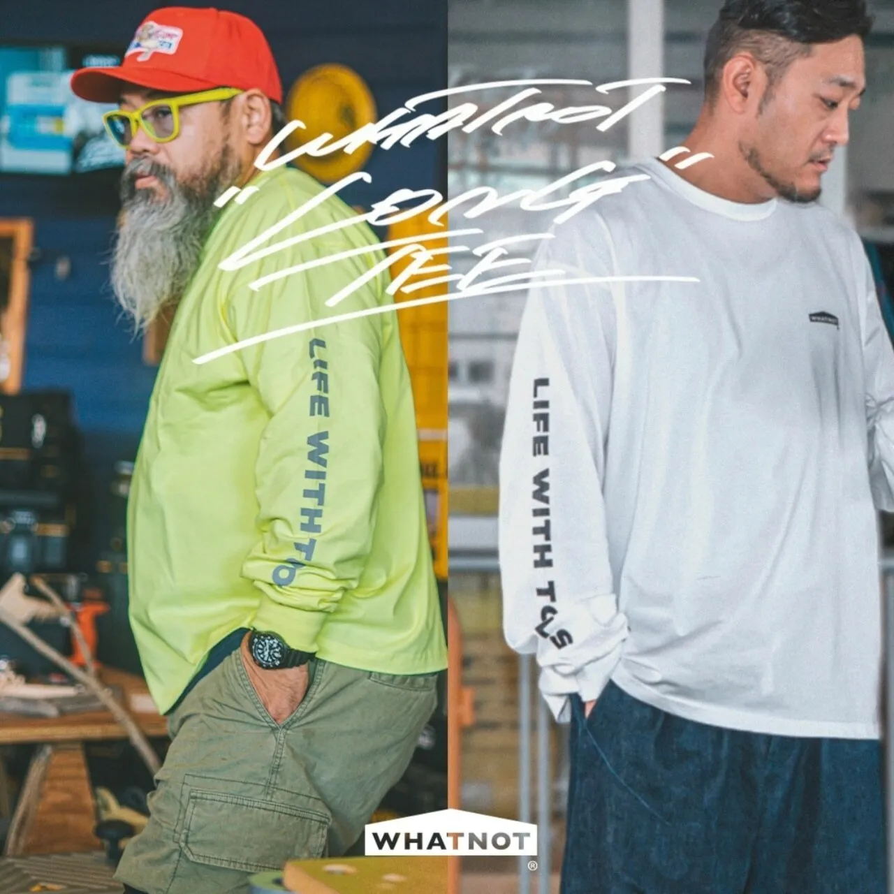 WHATNOT｜ORIGINAL LONG TEE 原創長T