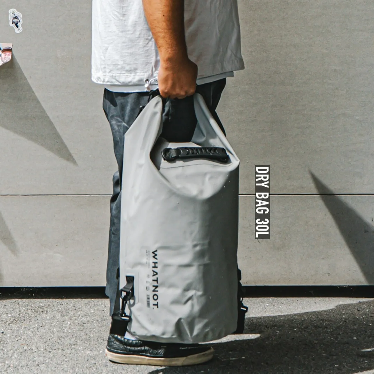 WHATNOT｜DRY BAG 30L 防水背包_灰色 30L