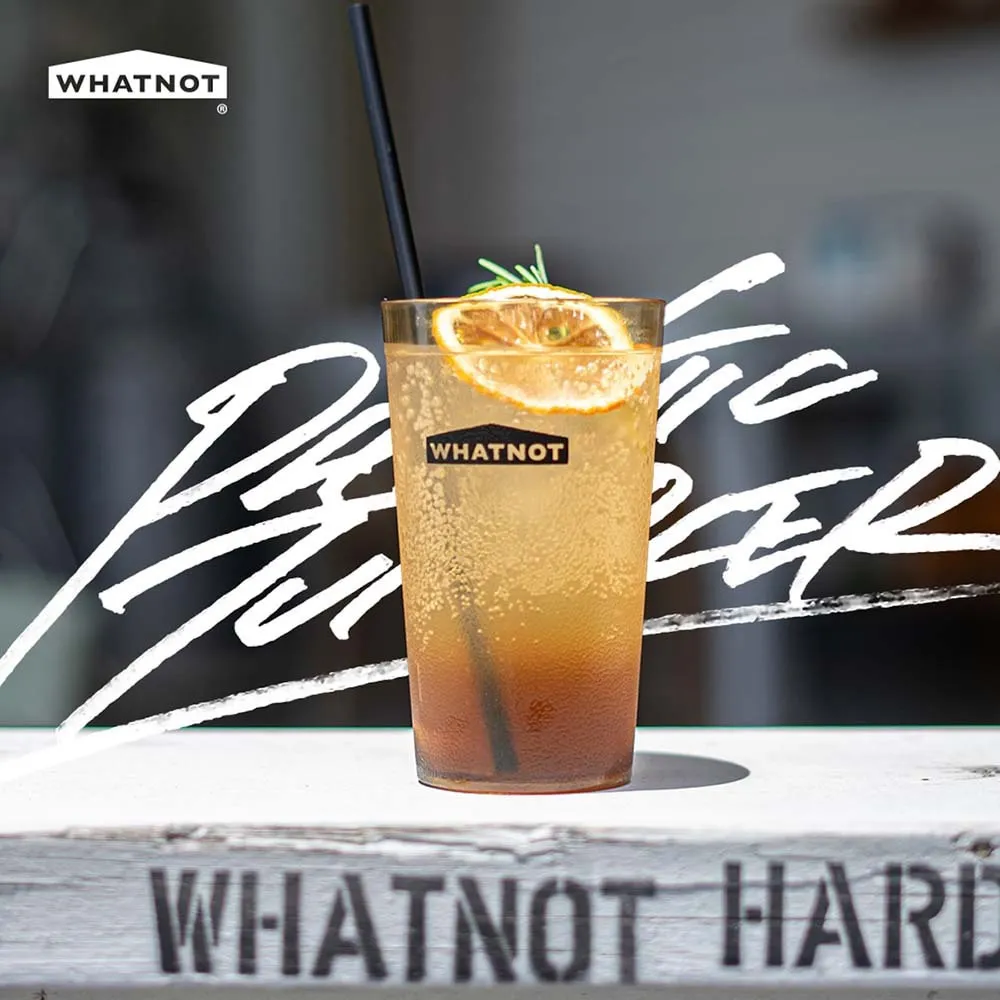 WHATNOT｜PLASTIC TUMBLER 350ML 塑膠高球杯_琥珀