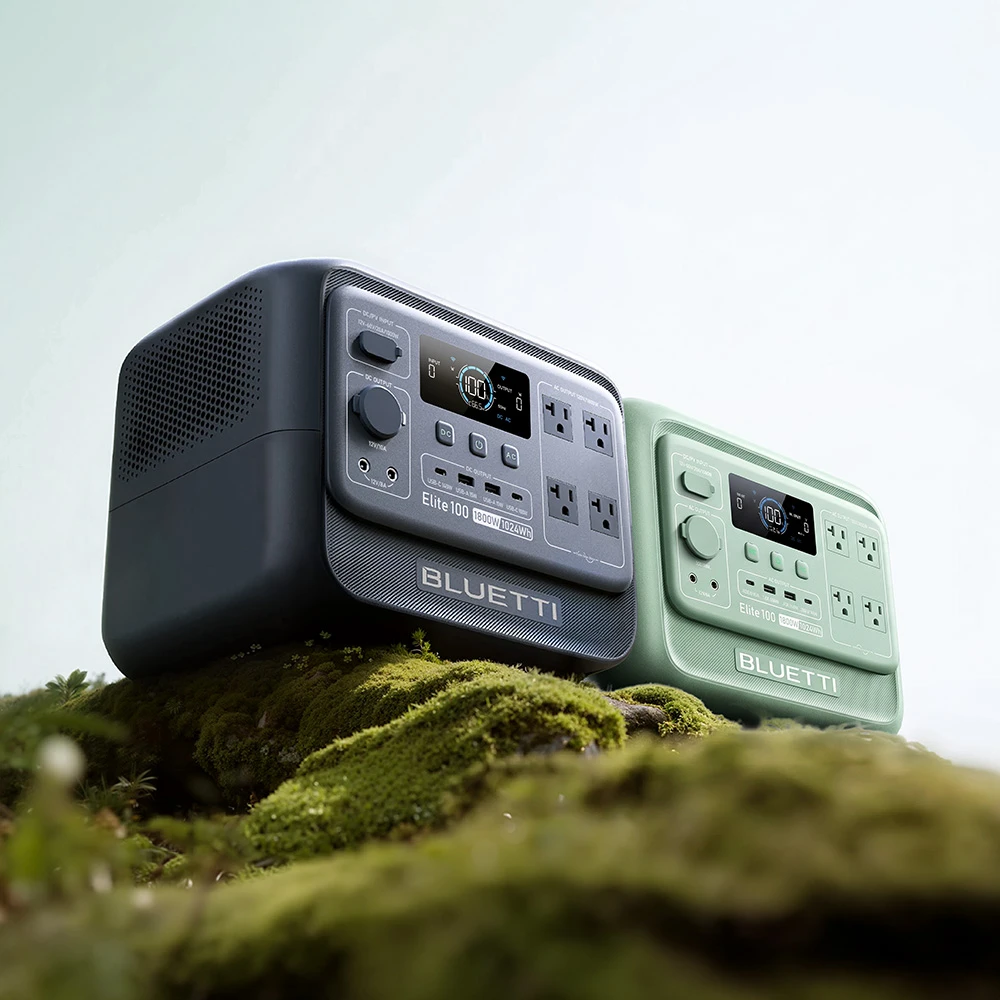 BLUETTI｜1024Wh 電吉拉mini 儲能電源 (含200W太陽能板)