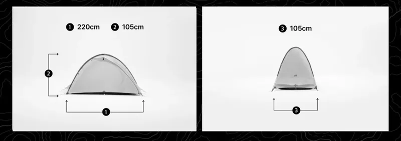 LADIT|ATD LINE|QIRO|極輕量系列|單人加大帳|登山帳