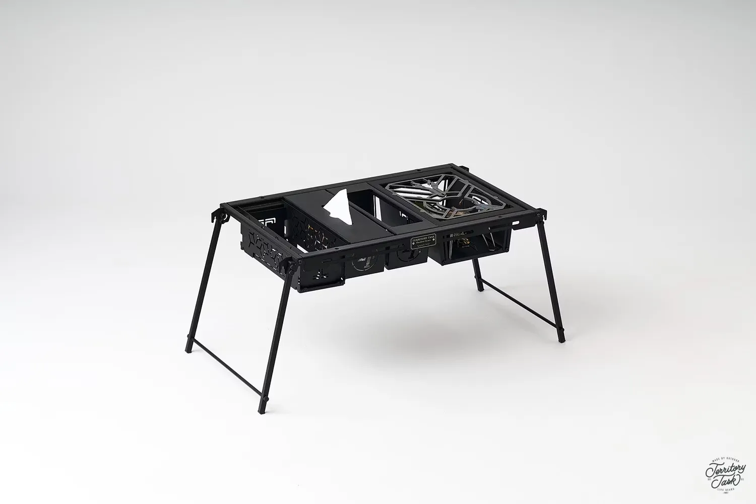 地域仕事/Territory Task dachshund 2.5單位延伸桌 x 下沈置物 套組