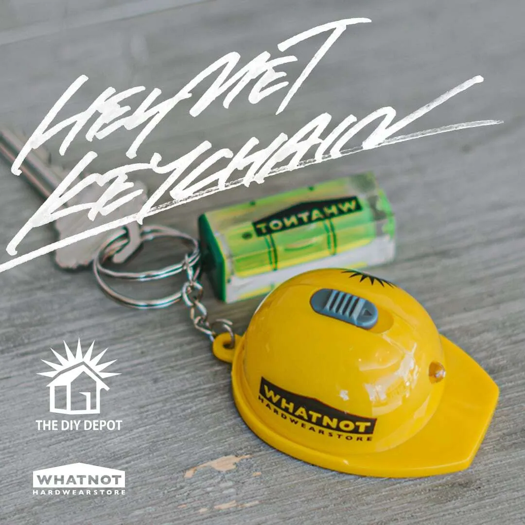 WHATNOT｜HELMET KEYCHAIN 迷你工程帽開瓶器鑰匙圈