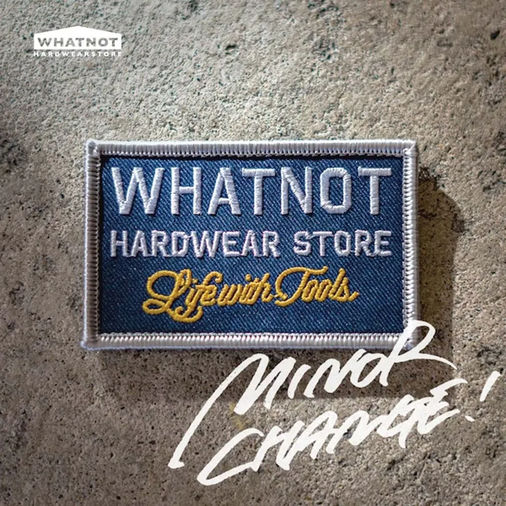 WHATNOT｜CLOTH EMBLEM LOGO 刺繡布章