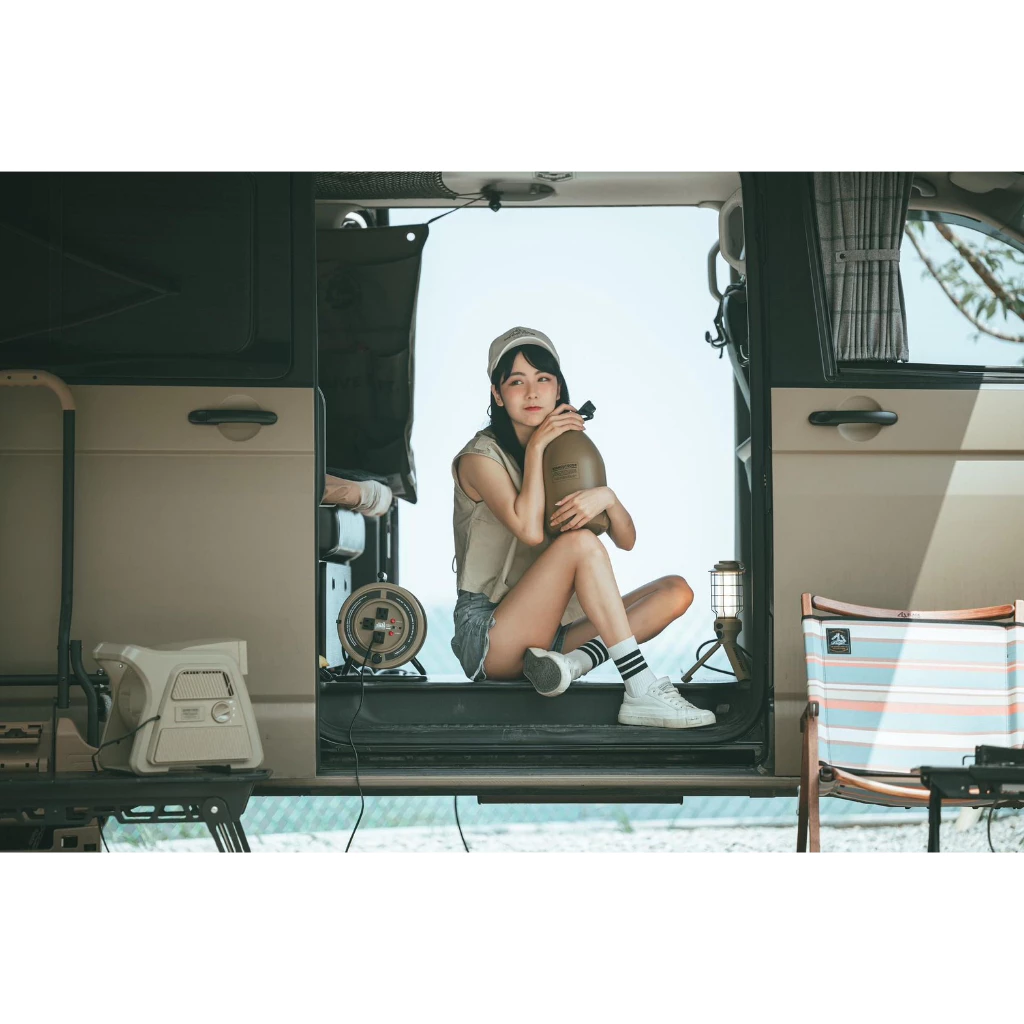 ADAMOUTDOOR ｜重裝渦輪扇 循環扇〈黑色、沙色、軍綠〉「EcoCAMP 艾科戶外」