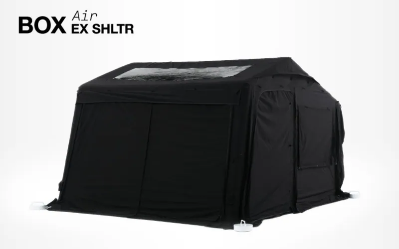 CAMVIL｜Box 4P+ Air +Shelter Set｜充氣帳篷｜延伸前庭｜大全配