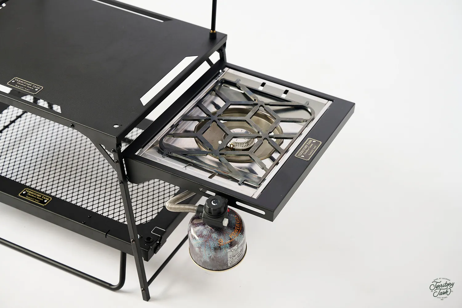 地域仕事/Territory Task 下沉爐框+渡鴉圖騰五德 STOVE FRAME