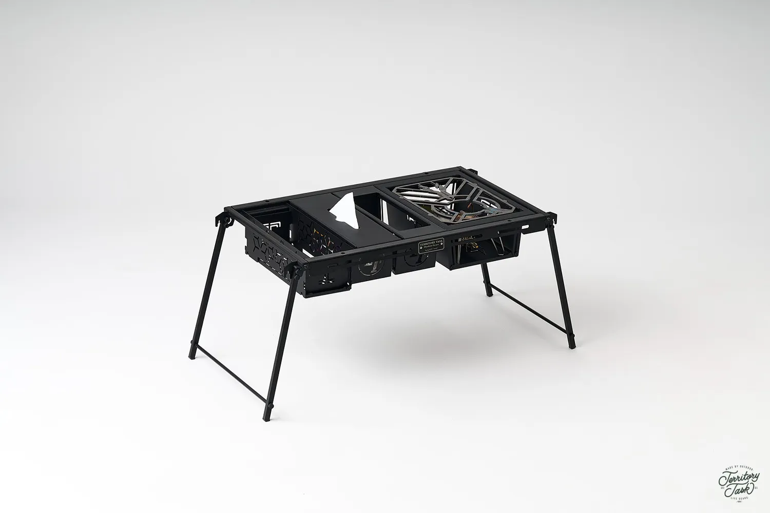 地域仕事/Territory Task dachshund 2.5單位延伸桌 x 下沈置物 套組