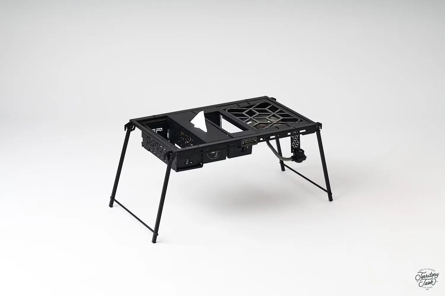 地域仕事/Territory Task dachshund 2.5單位延伸桌 x 下沈置物 套組