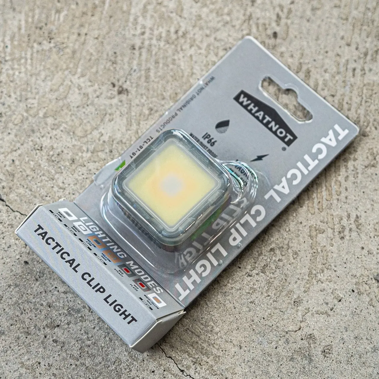 WHATNOT｜TACTICAL CLIP LIGHT 磁吸式夾燈