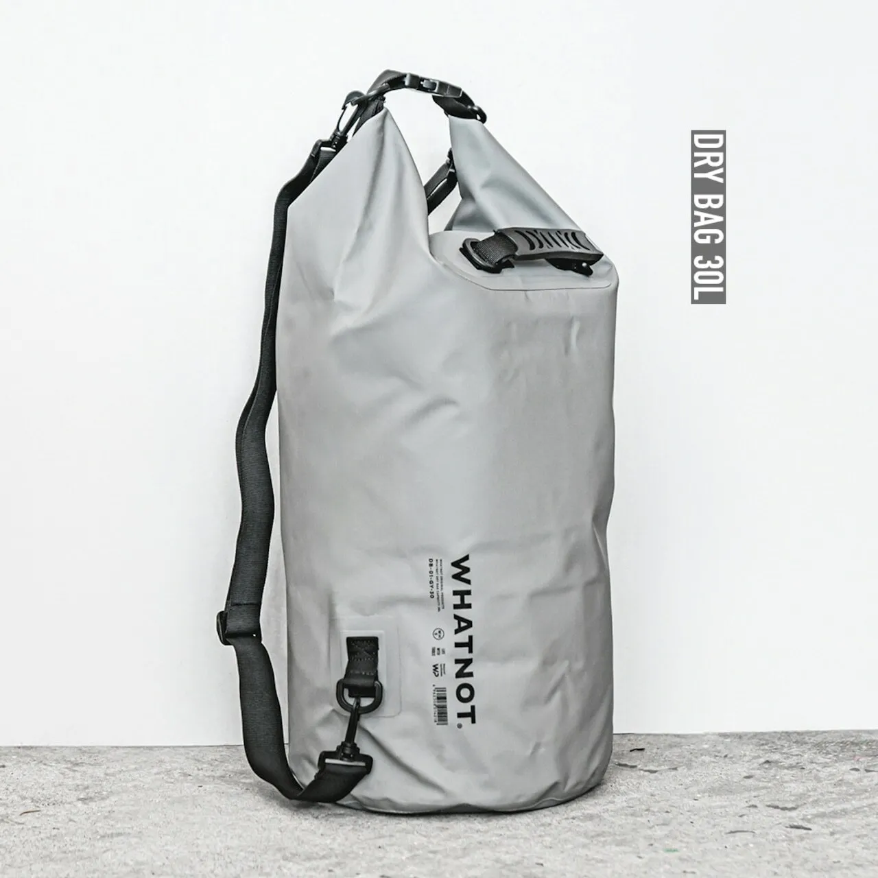 WHATNOT｜DRY BAG 30L 防水背包_灰色 30L