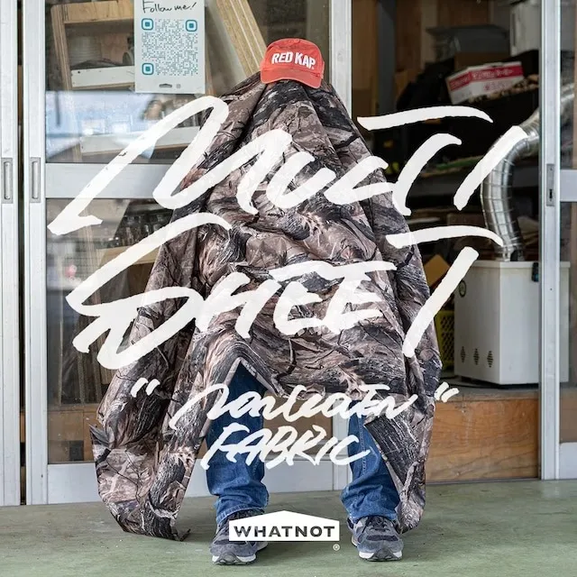 WHATNOT｜MULTI SHEET CAMO 萬用樹紋迷彩掛布