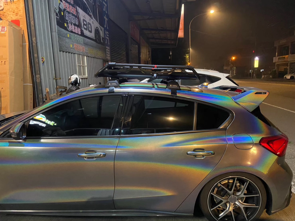 FORD FOCUS MK4 安裝 YAKIMA 包覆式橫桿+YAKIMA OffGrid 車頂籃