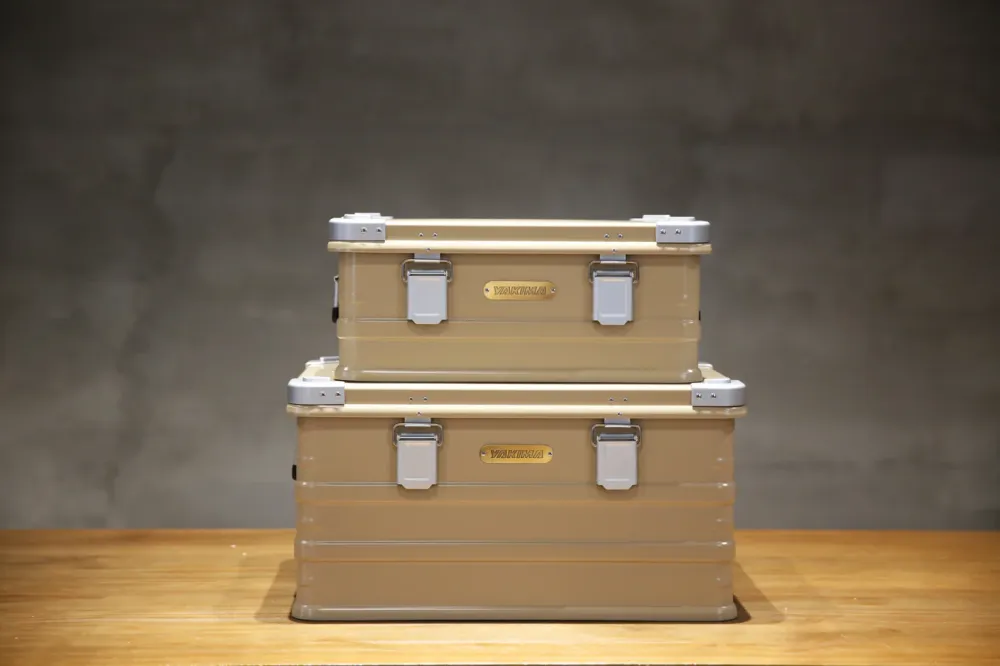 鋁鎂合金收納箱_卡其色