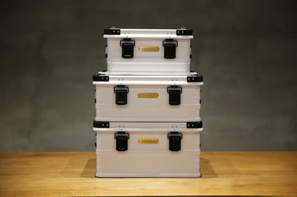 鋁鎂合金收納箱_灰白