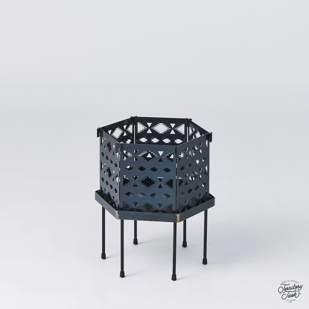 地域仕事/Territory Task 黑木隼焚火台