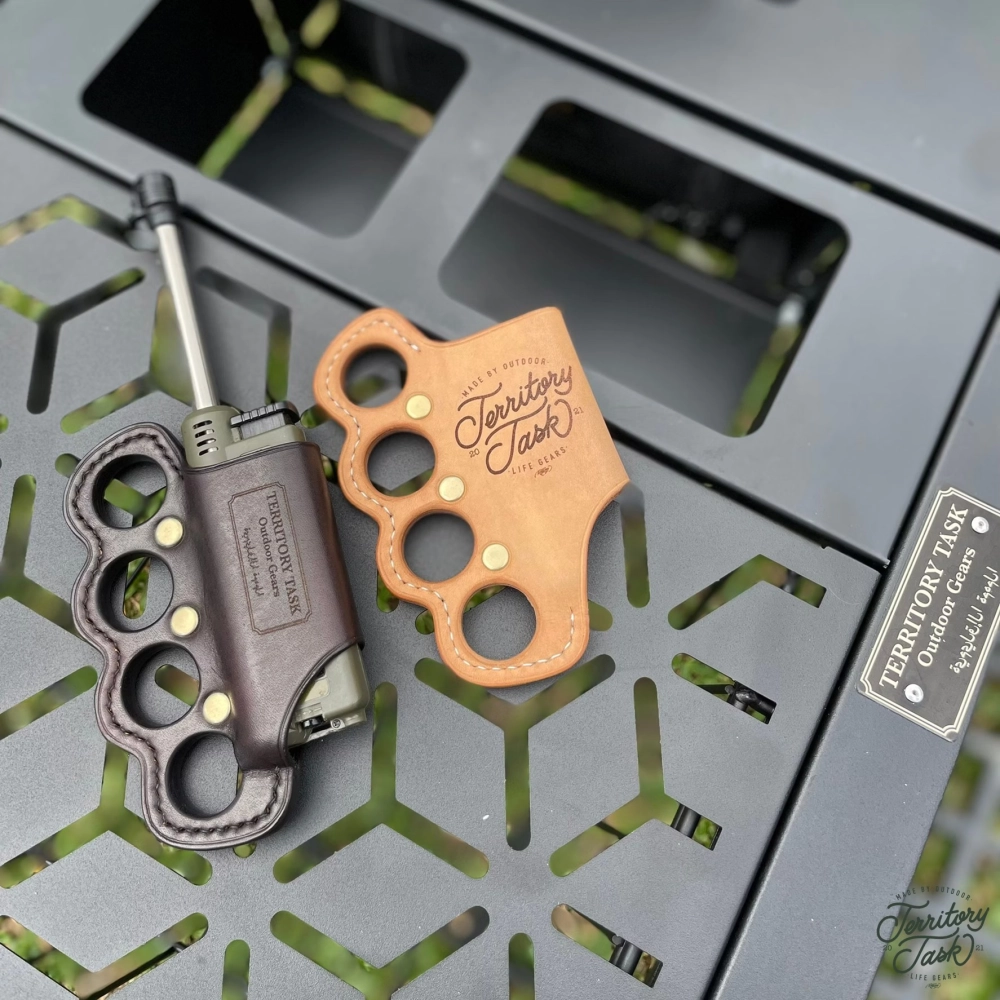地域仕事/Territory Task 皮製手指虎SOTO專屬打火機皮套