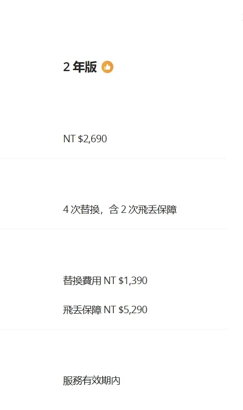 DJI Care 隨心換 2 年版(DJI Avata 2)