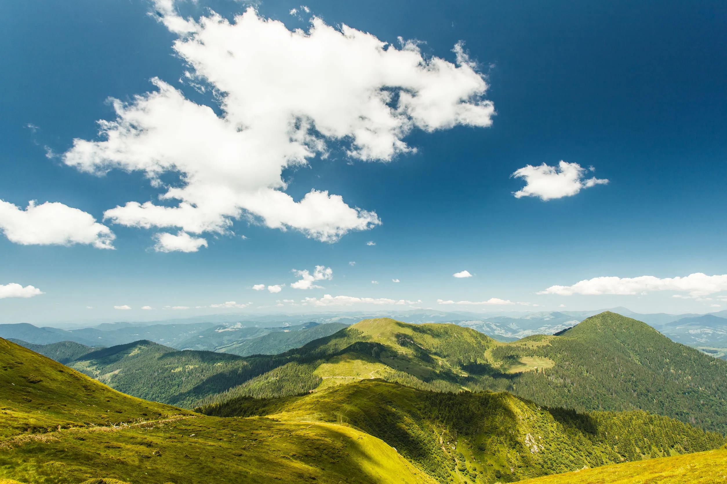 清境農場與合歡山雲海