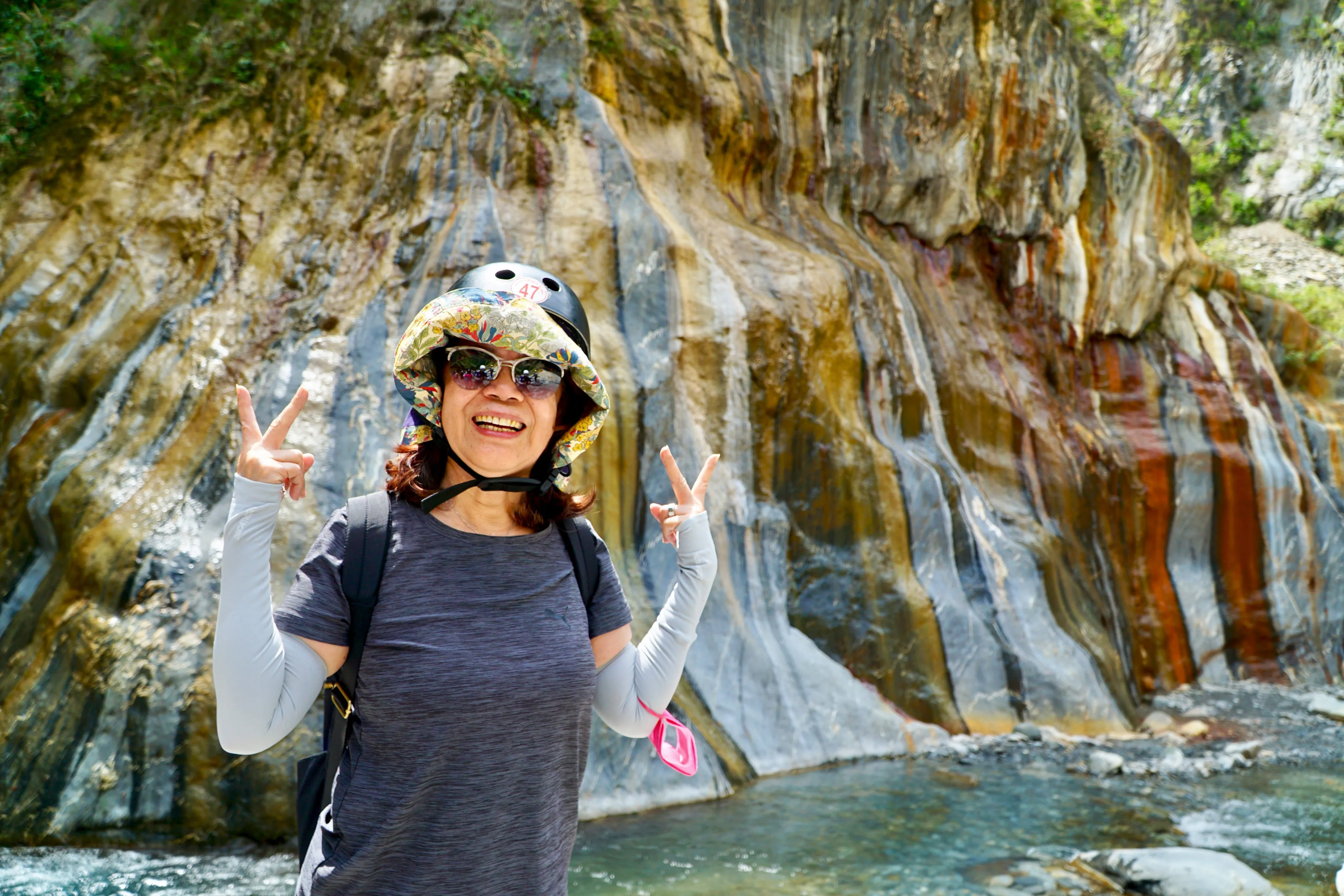 ❤️屏東哈尤溪~七彩岩壁~祕境之旅三日遊