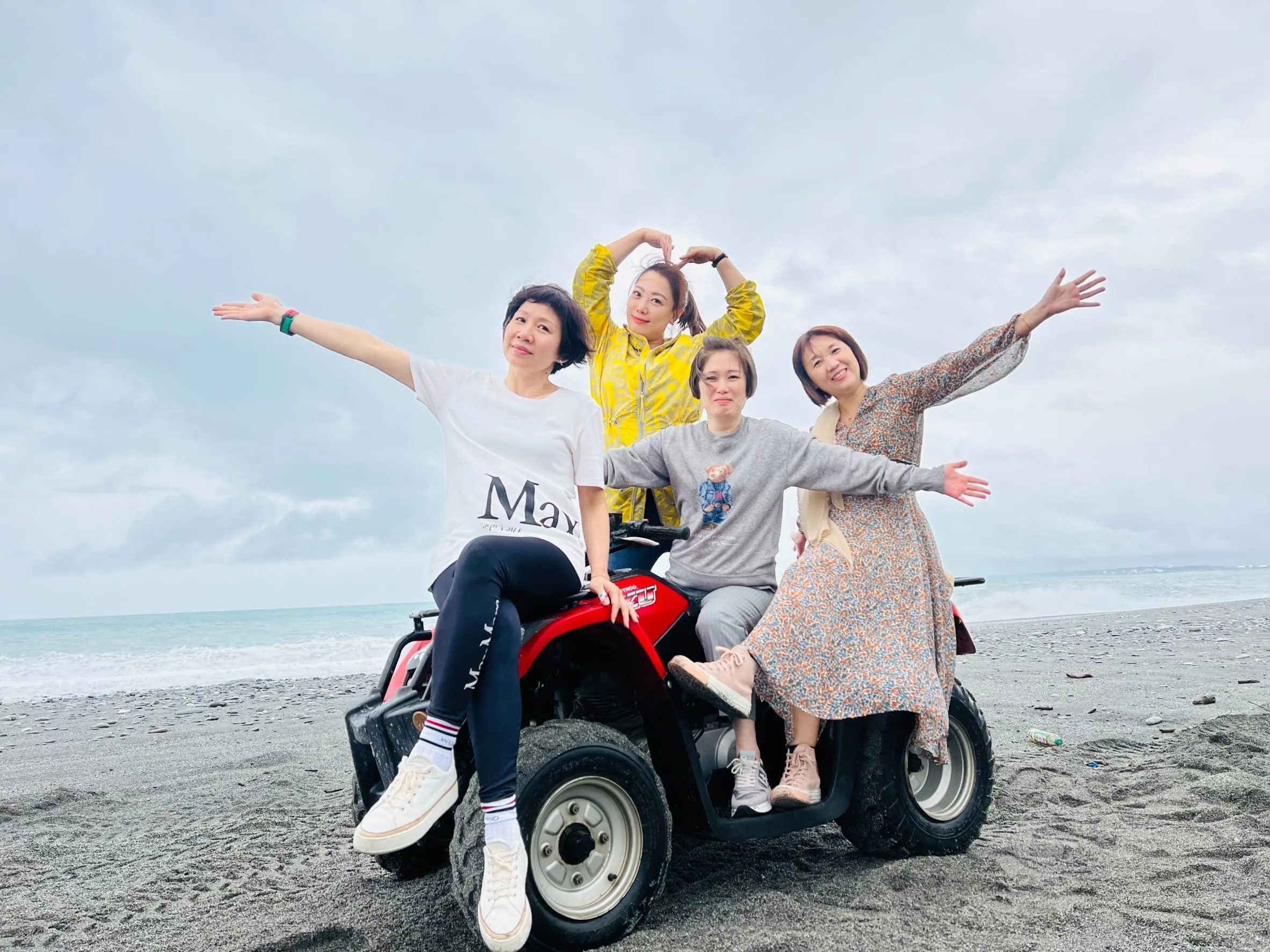 ❣️花蓮天空之鏡沙灘車