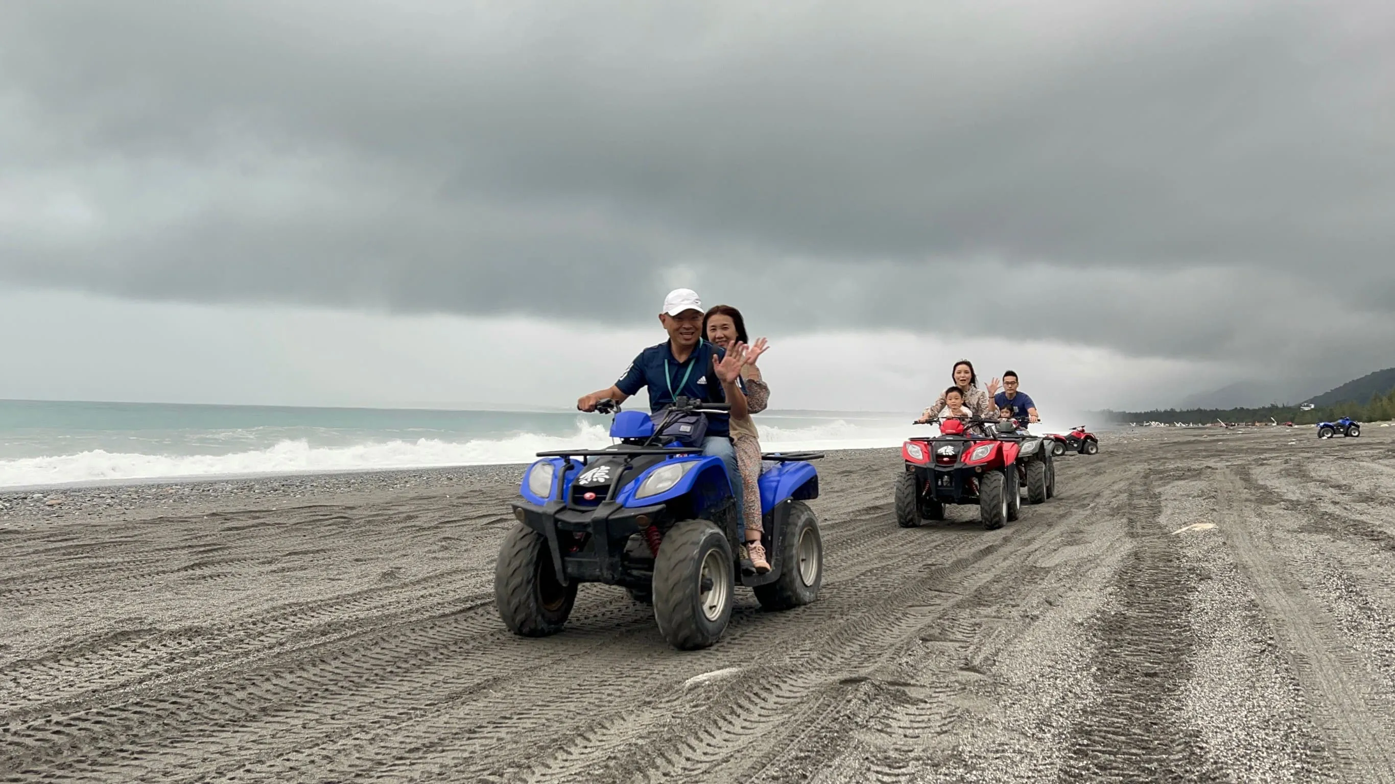❣️花蓮天空之鏡沙灘車