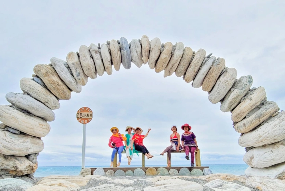 花蓮天空之鏡沙灘車