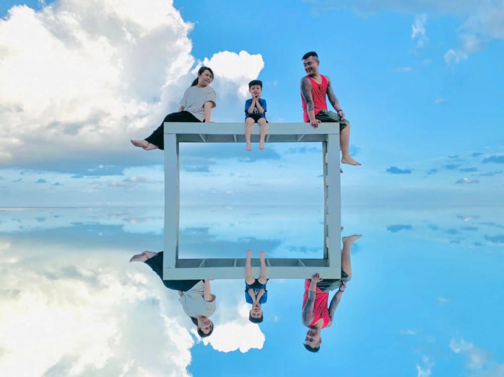 花蓮天空之鏡沙灘車