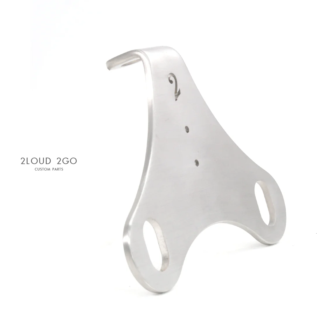 Harley 4.5-inch Headlight Bracket with Inverted Mount