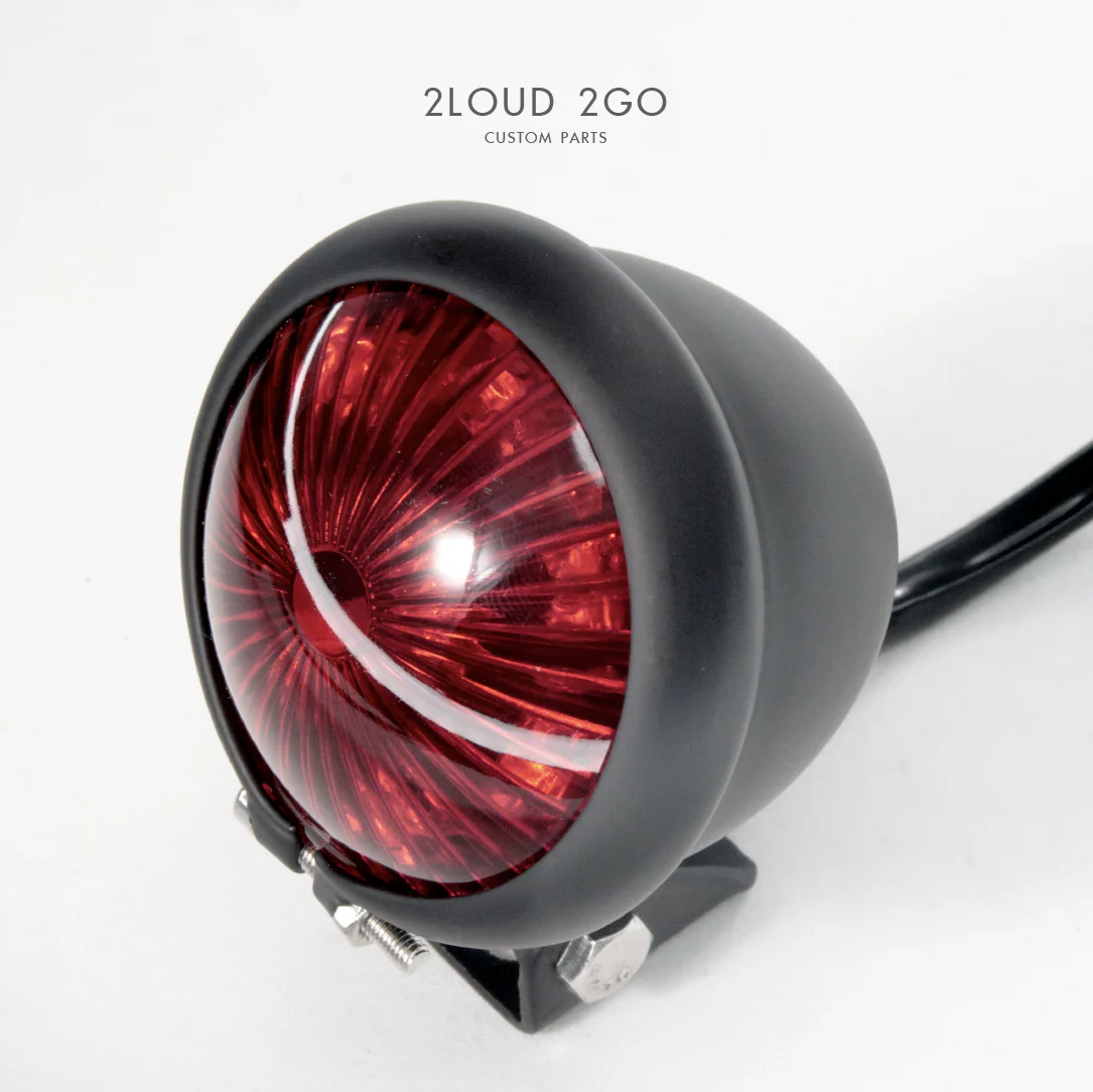 2LOUD Custom LED Bates Taillight (black)