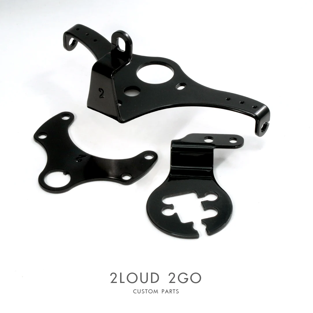 2LOUD Custom Hartford 223 Small Lock & Retracted Headlight Kit