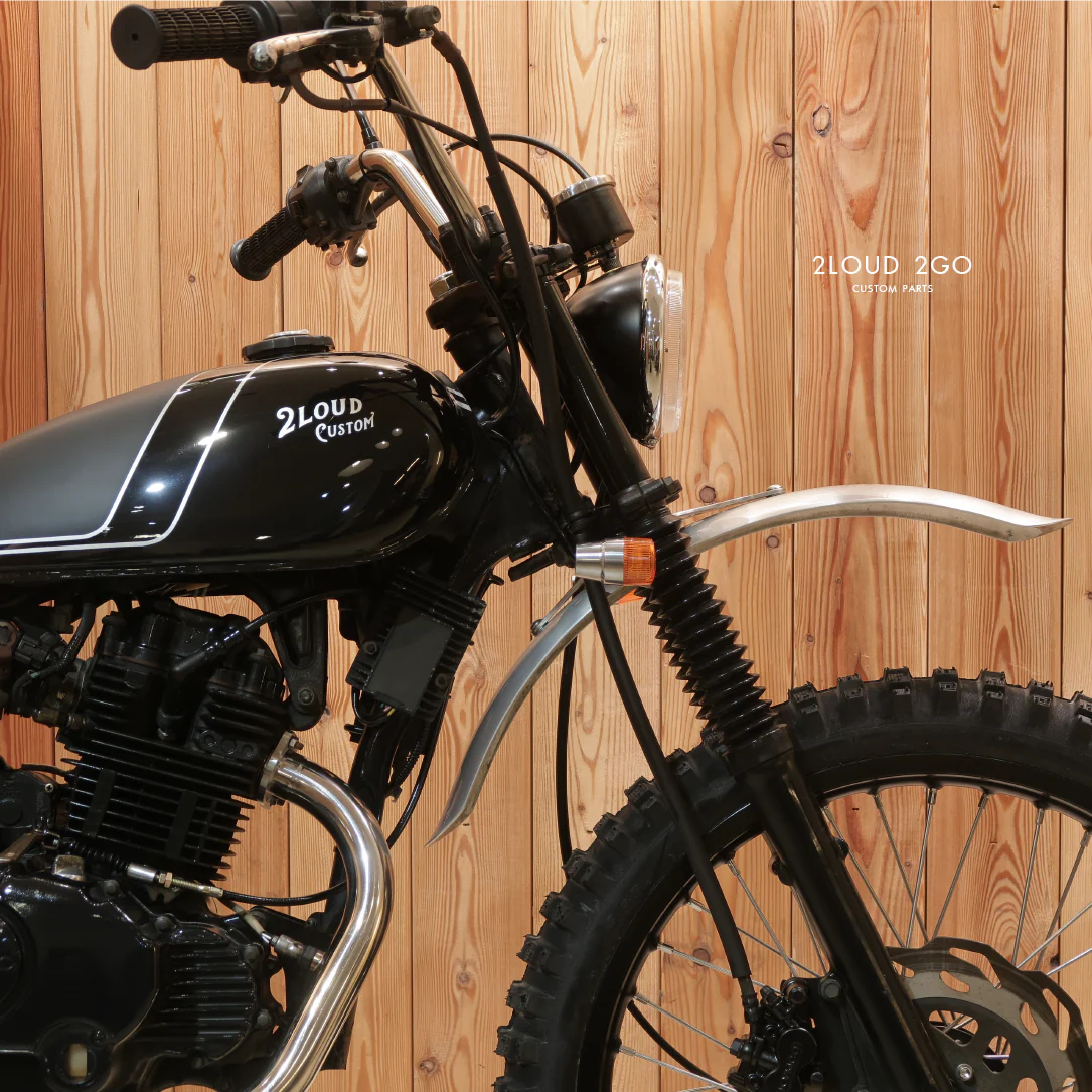 Kymco KTR Upper Aluminum Front Mudguard