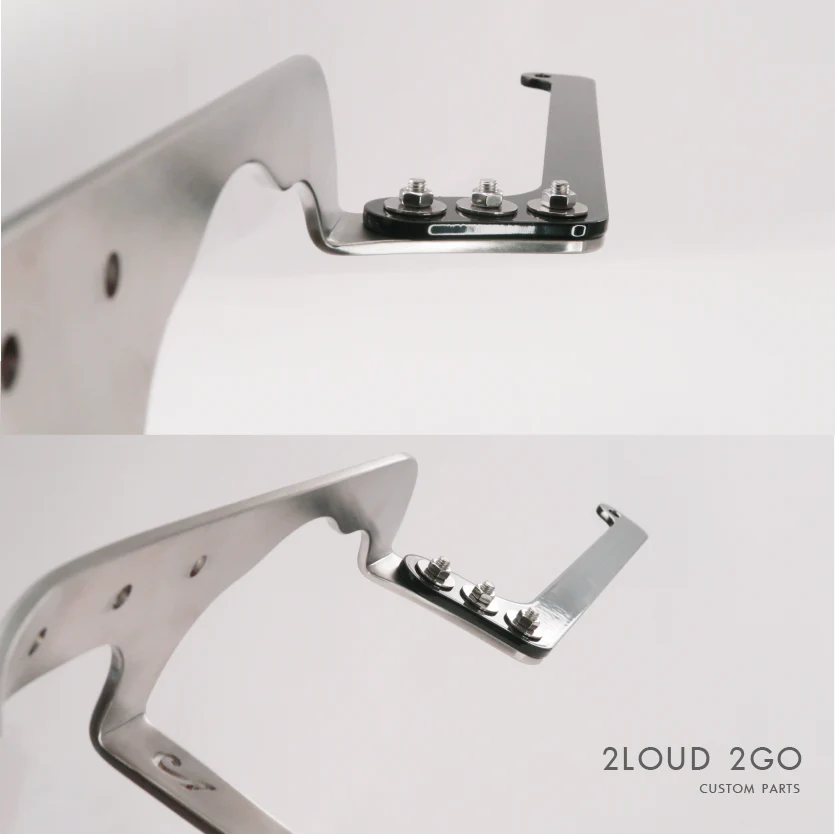 CB350/RS Exclusive Chain Cover in Polished Silver with Hairline Patterns