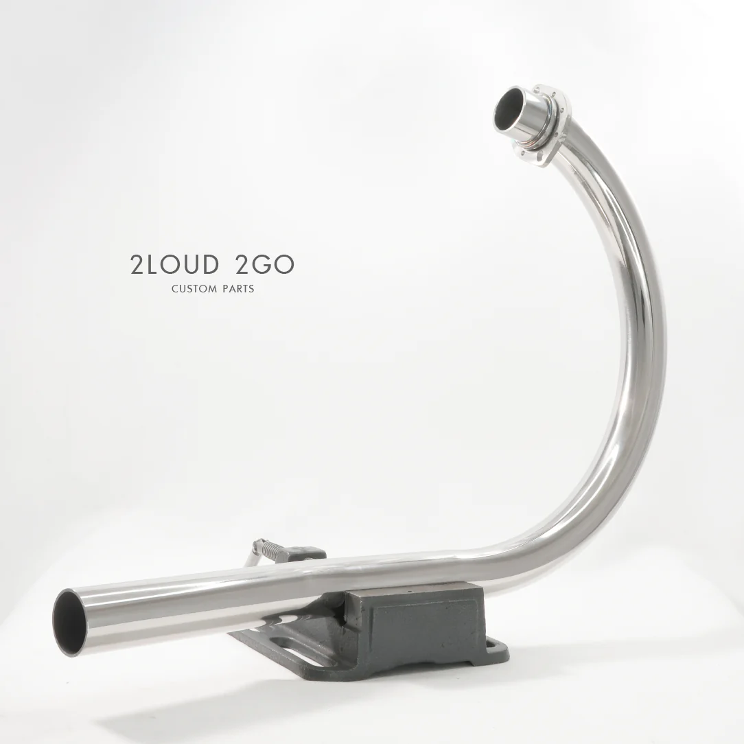 2LOUD Custom KTR150/HARTFORD Leopard Front Exhaust Pipe